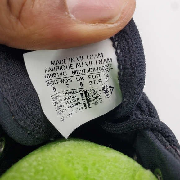 Converse Shoes Men 5 Women 7 A COLD WALL Converse Chuck Lugged Boots 169814C - Picture 10 of 12